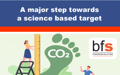 BFS Pressroom Solutions takes a major step towards sustainability