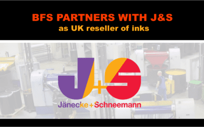 A new partnership with J&S to supply inks