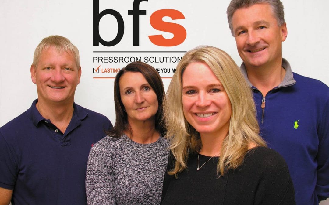 Celebrating 35 Years - bfs Pressroom Solutions