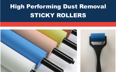 Eliminate dust and static with a new range of sticky rollers
