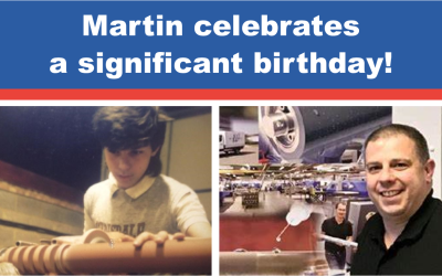 Happy Birthday to Martin Buckner – Technical Director of our Rollers Division