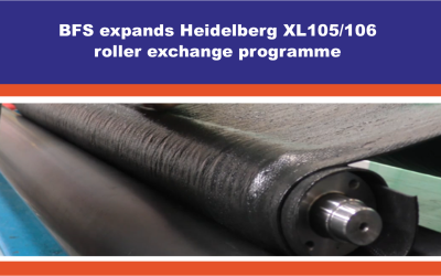 BFS expands Heidelberg XL105/106 roller exchange programme