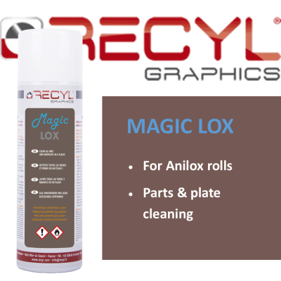 Recyl Magic'Lox - Anilox, parts & plate cleaning